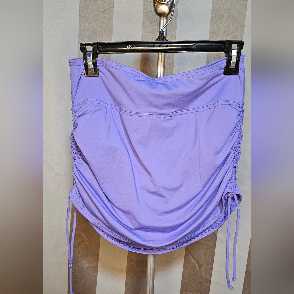 Lands' End Purple Swim Skirt Bottom NWT Size 4